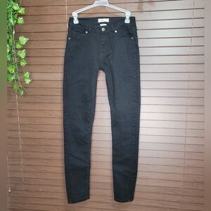 X-Roxx Mid-rise Skinny Black Stretchy Jeans Women's Size 5